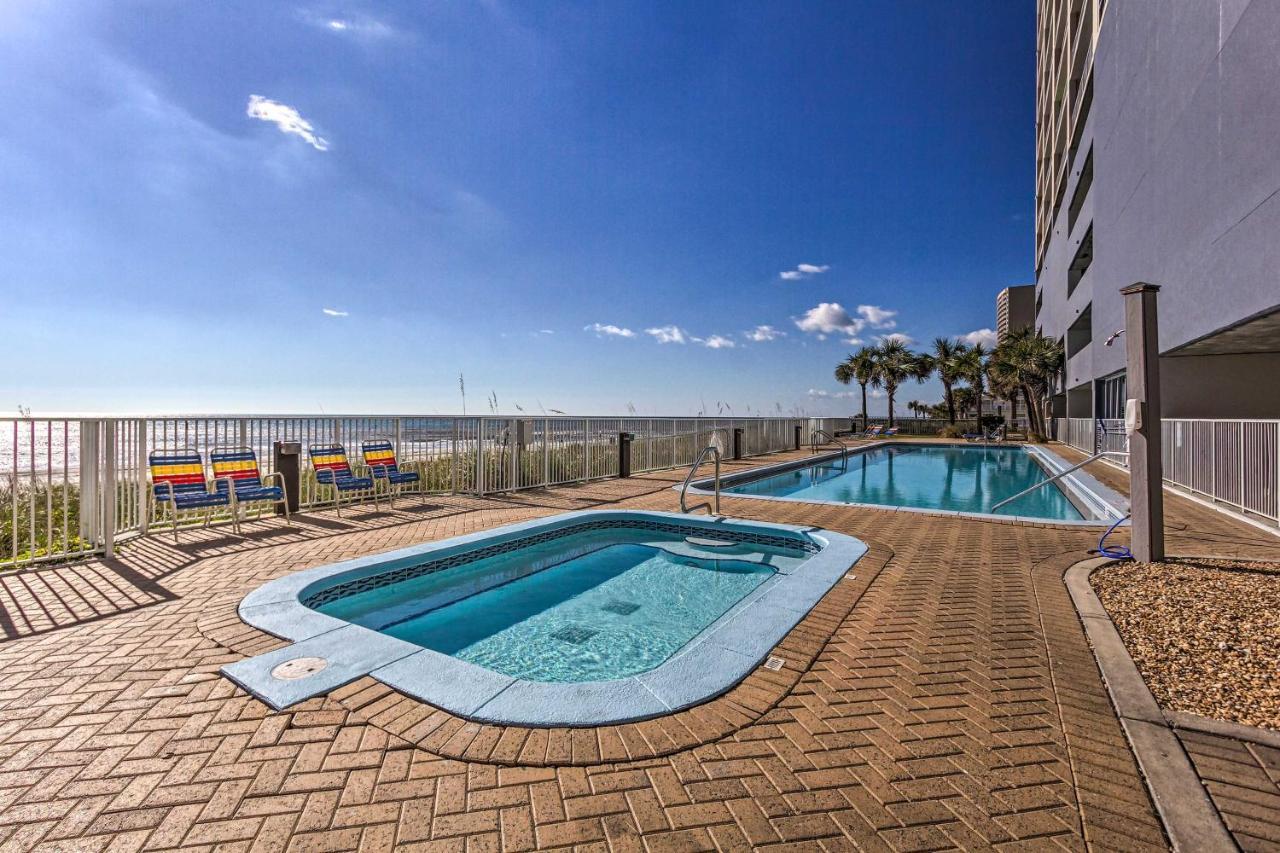 Beachfront Pcb Condo With Ocean Views And Pool Access! Panama Stadt Exterior foto